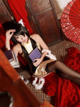 《date a live》時崎狂三除夕快乐 C O S P L A Y_时崎狂三 旗袍 (3)