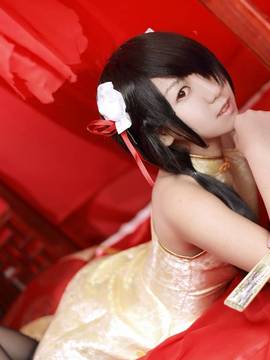 《date a live》時崎狂三除夕快乐 C O S P L A Y_时崎狂三 旗袍 (9)