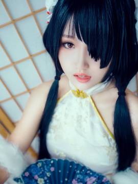 《date a live》時崎狂三除夕快乐 C O S P L A Y_呐，要和士道合为一体 (6)