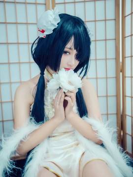 《date a live》時崎狂三除夕快乐 C O S P L A Y_呐，要和士道合为一体 (8)