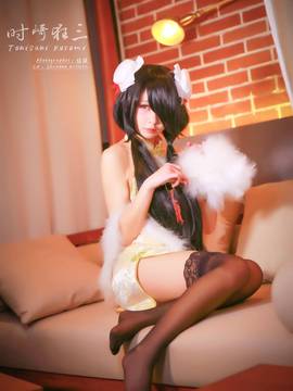 《date a live》時崎狂三除夕快乐 C O S P L A Y_时崎狂三同人旗袍 (5)