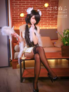 《date a live》時崎狂三除夕快乐 C O S P L A Y_时崎狂三同人旗袍 (8)