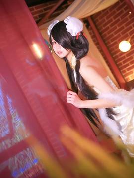 《date a live》時崎狂三除夕快乐 C O S P L A Y_时崎狂三同人旗袍 (11)