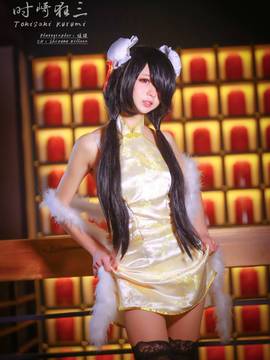 《date a live》時崎狂三除夕快乐 C O S P L A Y_时崎狂三同人旗袍 (13)