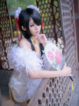 《date a live》時崎狂三除夕快乐 C O S P L A Y_#时崎狂三#白旗袍 (8)