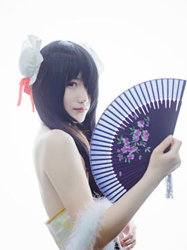 《date a live》時崎狂三除夕快乐 C O S P L A Y_4.30FC 时崎狂三 白旗袍场照 (5)