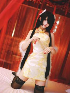 《date a live》時崎狂三除夕快乐 C O S P L A Y_【时崎狂三】♥旗袍♥ (1)