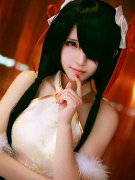 《date a live》時崎狂三除夕快乐 C O S P L A Y_【时崎狂三】♥旗袍♥ (5)