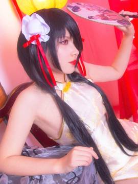 《date a live》時崎狂三除夕快乐 C O S P L A Y_【cos正片】时崎狂三旗袍 (3)