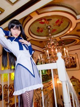 Mahou shoujo madoka magica - Akemi Homura cosplay by Kuuya_AkemiHomura_Kuuya_026