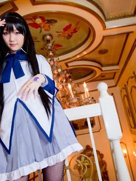 Mahou shoujo madoka magica - Akemi Homura cosplay by Kuuya_AkemiHomura_Kuuya_030