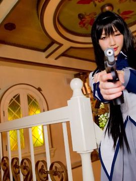 Mahou shoujo madoka magica - Akemi Homura cosplay by Kuuya_AkemiHomura_Kuuya_067