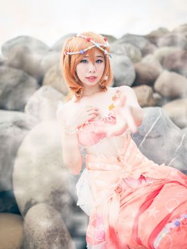 穗乃果 人魚覺醒_高坂穗乃果人鱼觉醒 C O S (6)