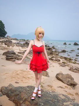 Saber Nero swimsuit & Summer dress_Saber (6)