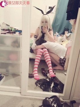 [習呆呆] Shimakaze cosplay (UNCENSORED)_shimakaze (41)