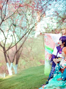《Love Live!》田园海未未觉醒和服C O S_lovelive园田海未x南小鸟正月和服未觉醒 (10)
