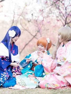 《Love Live!》田园海未未觉醒和服C O S_新年快乐！！新的一年还请多多关照ლ (4)