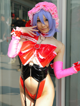DreamParty東京2013春 Touhou - Remilia Scarlet cosplay by Lenfried_005