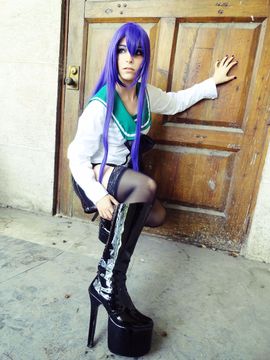 Highschool of the Dead - Busujima Saeko cosplay by Daireth Winehouse_011