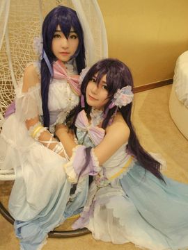 白色情人节东条希cos_梦中的婚礼 (4)