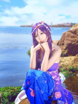 东条希魔美人鱼ver C O S P L A Y_LoveLive-人魚覺醒希 (14)