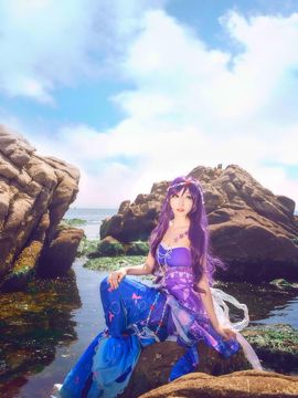 东条希魔美人鱼ver C O S P L A Y_LoveLive-人魚覺醒希 (15)