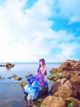 东条希魔美人鱼ver C O S P L A Y_LoveLive-人魚覺醒希 (16)