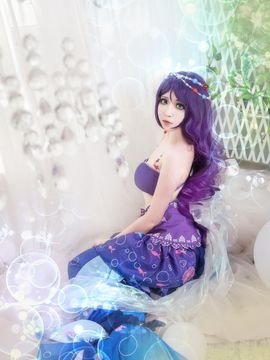 东条希魔美人鱼ver C O S P L A Y_东条希人鱼觉醒 (5)