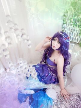 东条希魔美人鱼ver C O S P L A Y_东条希人鱼觉醒 (6)