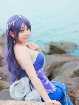 东条希魔美人鱼ver C O S P L A Y_希能量注入！东条希人鱼觉醒 (11)