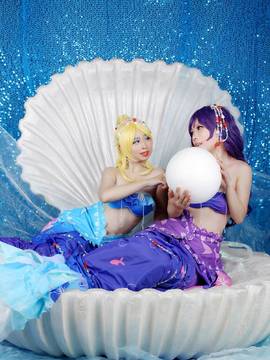 东条希魔美人鱼ver C O S P L A Y_Lovelive!人鱼觉醒希 (3)