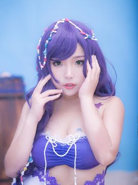 东条希魔美人鱼ver C O S P L A Y_反过来看就是 I LOVE YOU (5)