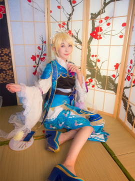 绚濑绘里七福神ver C O S_LoveLive福神觉醒 (4)