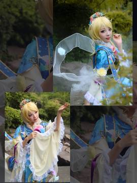 绚濑绘里七福神ver C O S_lovelive！绚濑绘里福神觉醒.ver (4)