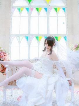 时崎狂三--婚纱 COS_约会大作战——时崎狂三——婚纱同人 (6)