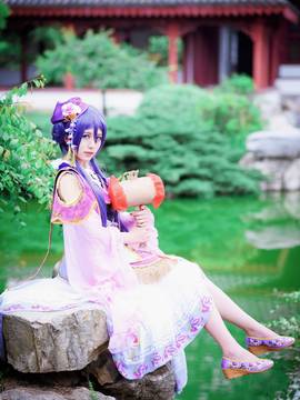 东条希-福神觉醒COS_lovelive！东条希七福神 (8)