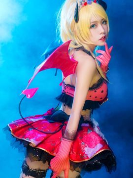 绚濑绘里专属小恶魔 C O S_绚濑绘里专属小恶魔 C O S (2)