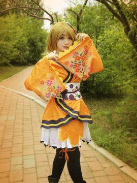 Angelic Angel小泉花阳和服 C O S_Angelic Angel小泉花阳和服 C O S (8)