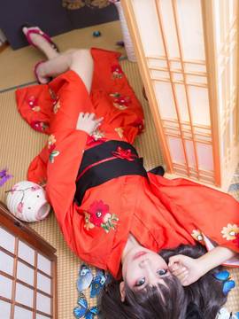 嘛， 夏天当然是要穿浴衣啊！远坂凛浴衣ver COS_【cos正片】远坂凛浴衣☆ (3)