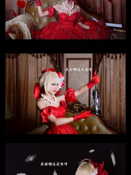 《FateExtra》SABER RED LIKE ROSES礼服 C O S P L A Y_SABER RED LIKE ROSES礼服 C O S (8)