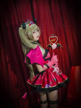 《Love Live! 》南小鸟小恶魔觉醒 C O S P L A Y_跟着小鸟不用堕天哦 (2)