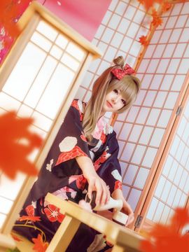 《Love Live! 》南琴梨棉花糖未觉醒和服C O S P L A Y_南小鸟 棉花糖 ver. (7)