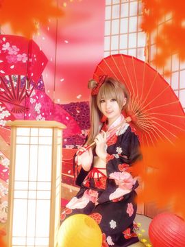 《Love Live! 》南琴梨棉花糖未觉醒和服C O S P L A Y_南小鸟 棉花糖 ver. (6)
