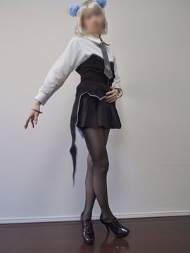 [kurumint] ミニスカタイツフェチCOS☆コレクション5_2757