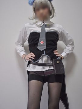 [kurumint] ミニスカタイツフェチCOS☆コレクション5_3551