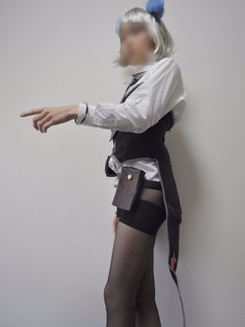 [kurumint] ミニスカタイツフェチCOS☆コレクション5_3590
