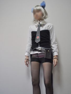 [kurumint] ミニスカタイツフェチCOS☆コレクション5_3600