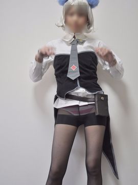 [kurumint] ミニスカタイツフェチCOS☆コレクション5_3618
