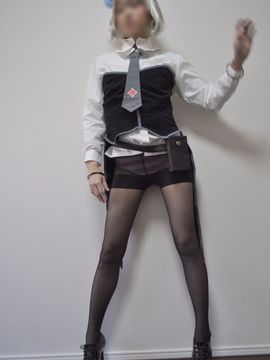 [kurumint] ミニスカタイツフェチCOS☆コレクション5_3624