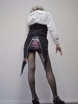 [kurumint] ミニスカタイツフェチCOS☆コレクション5_3651